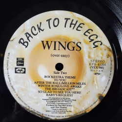 Винтажная виниловая пластинка LP Paul McCartney Wings Back To The Egg (Japan 1979) (No Obi) Spin It On