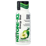 Ketone-IQ, Energy Shot, зеленое яблоко, 6 флаконов по 59 мл (2 жидк. унции)