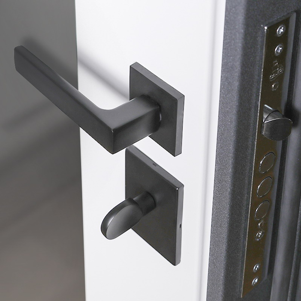 Стальная дверь  "Беркут" с зеркалом