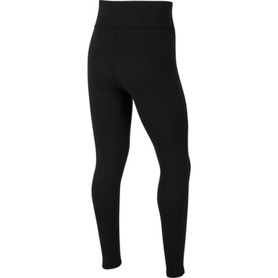Штаны для девочки теннисные Nike Sportswear Favorites Graphix High-Waist Legging G - black/white