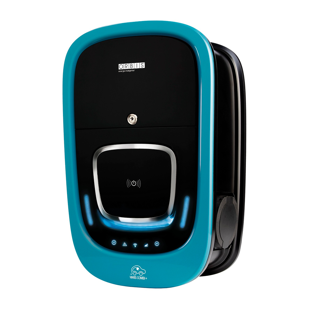 Зарядная станция Orbis VIARIS COMBI + 22 kW; Розетка T2; Розетка T2; WiFi+Ethernet