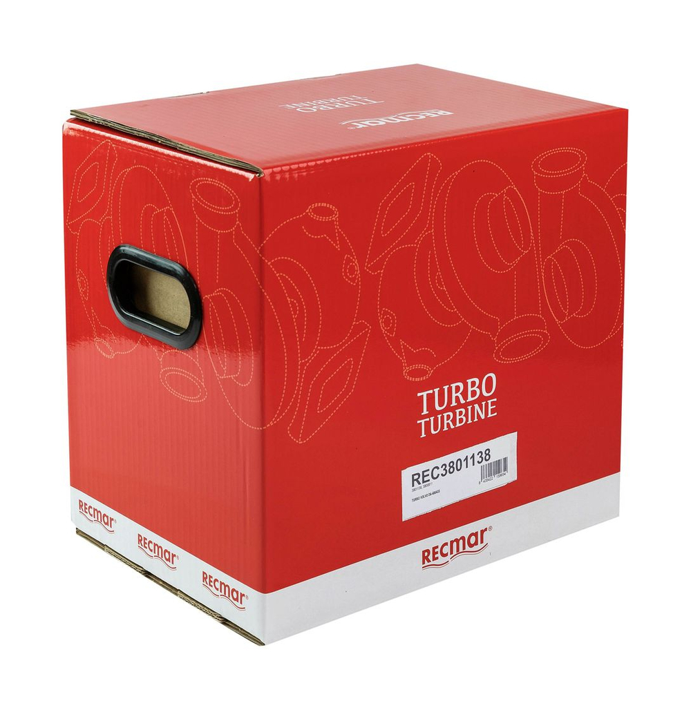 Турбина D6-400/435 Volvo Penta, Recmar
