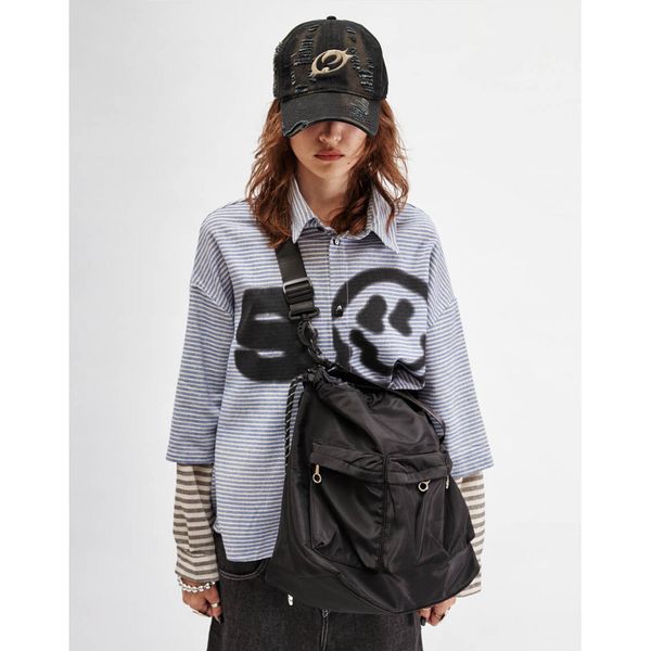 Сумка кросс-боди черная - фото 2