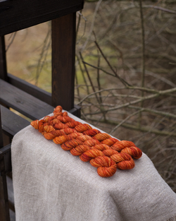 Мини пасма 20 г "Рыжий хвост"