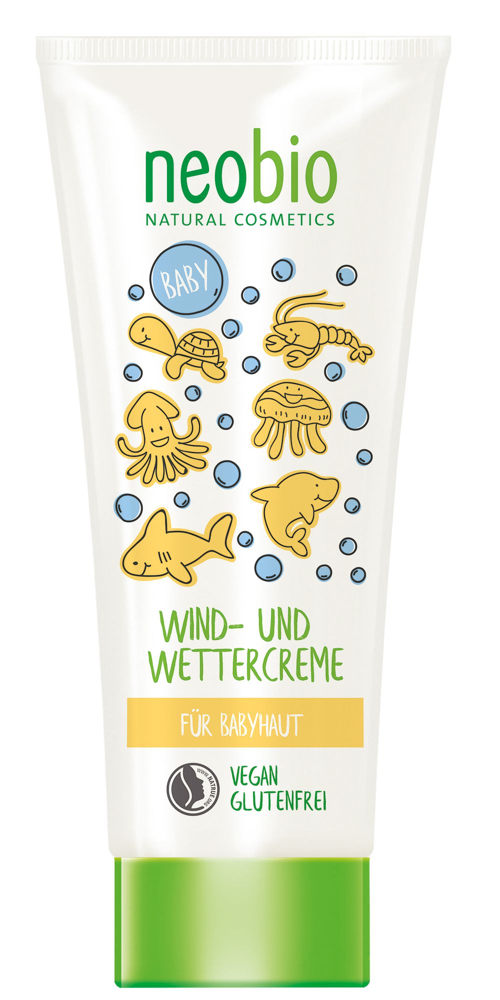 Детский защитный крем от ветра и холода с Календулой 100мл (Neobio)