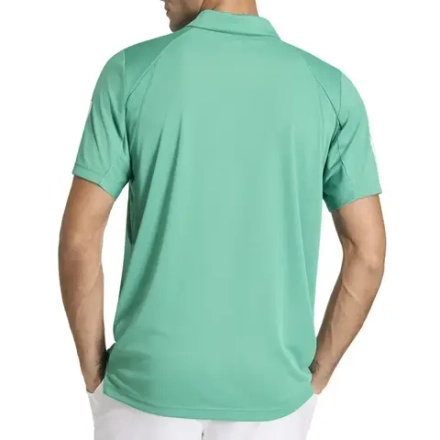 Теннисное поло Adidas Club Tennis 3-Stripes - semi court green