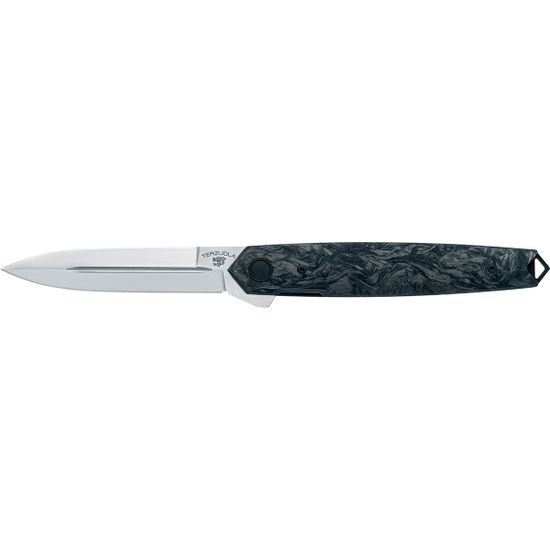 Нож Fox FX-ATC-OG02 MCF Pacifico клинок из стали CPM MagnaCut, рукоять Dark Matter by Fatcarbon