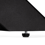 Стол стеклянный Woodville Алингсос 100(140)х100х76 магеллан, черный