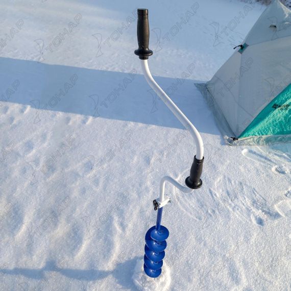 Ледобур 110 Long левое вращение, длина шнека 71см (LH-110LD-1) Helios