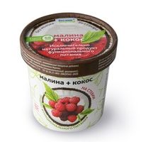 Мороженое Biofly &quot;Кокос Малина&quot;, без молока и сахара, 60 г