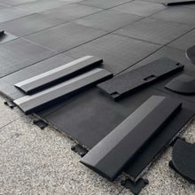 Бордюр резиновый (Sport Рlit Premium) 500x150x15 мм PROFI-FIT