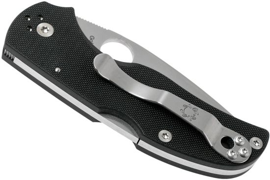 Складной нож Spyderco Native 5 C41GP5 c клинком из стали CPM-S30V, рукоять G10