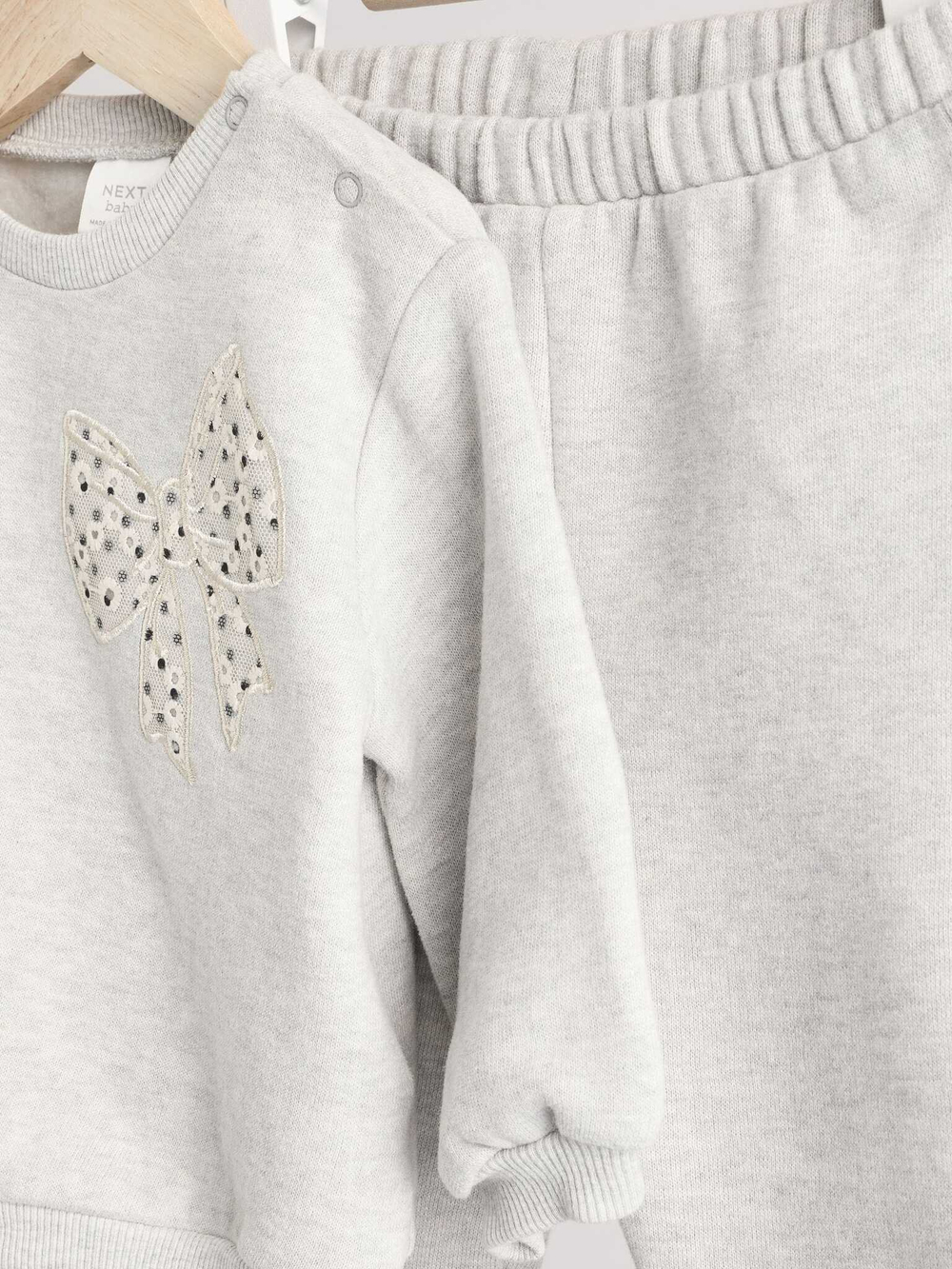 Толстовка и спортивные брюки в комплекте для малышей Next Q95-464, Светло-серый