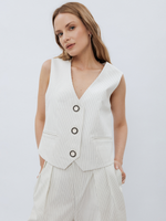 Жилет Steal White Stripe