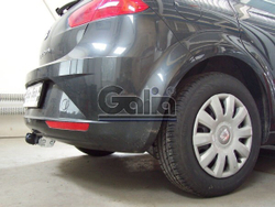 Фаркоп оцинкованный Galia S074A для SEAT Altea 2004-2015, SEAT Leon 2005-2013(паспорт и сертификат в комплекте)(без электрики)