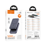 Портативный магнитный аккумулятор Hoco J160 5000mAh (black)