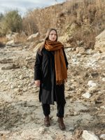 Шерстяной палантин