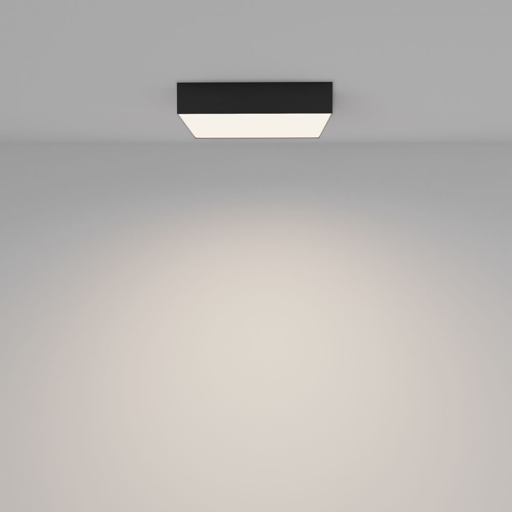 Светильник потолочный светодиодный Maytoni Zon C032CL-36W4K-SQ-B