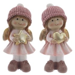 GAEM Фигурка декоративная "Ангел", L4,5 W4,5 H9,5 см, 2в.