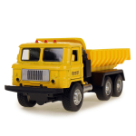 Модель ин. мет. "Самосвал ГАЗ-66" 18см, двер, свет-звук, подв.дет. коробка 2101C128-R (Технопарк)