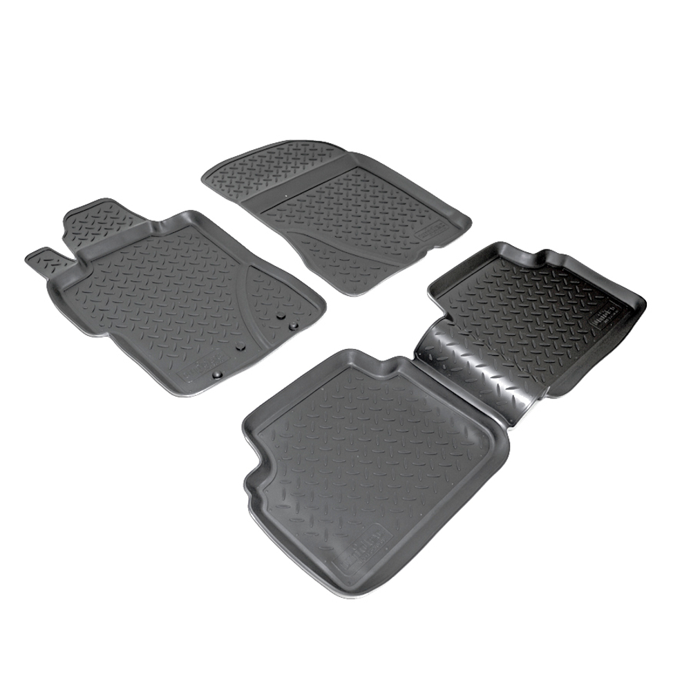 Ковры в салон Norplast/Unidec для Honda Civic VIII в кузове EU FD1 (2006-2012)Полиуретан, арт.NPL-Po-30-08