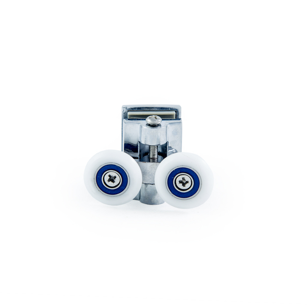 Купить ролик верхний Ø 25 мм регулируемый, двойной металлический для душевой кабины DC 1027 не дорого в Краснодаре