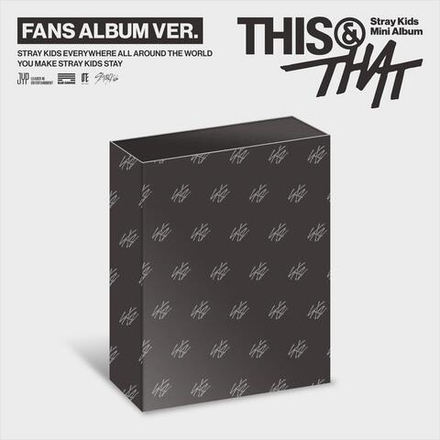 Альбом Stray Kids - THIS & THAT [FANS ALBUM VER.]
