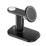 Док-станция JELLICO W13 3в1 Magsafe (Черный)