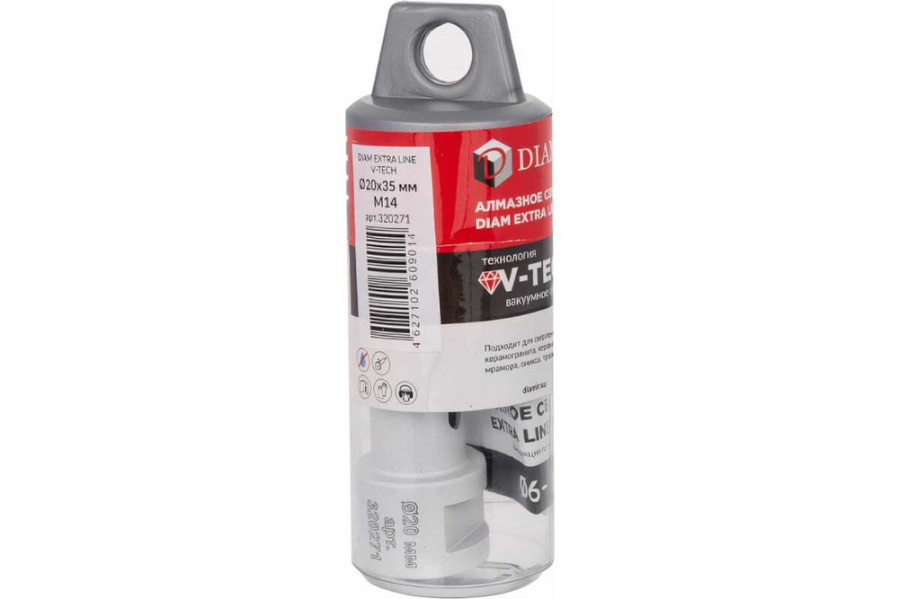 Сверло алмазное Extra Line V-TECH (20x35 мм; М14) DIAM 320271