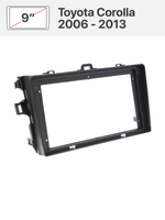 Переходная рамка и комплект проводов для Toyota Corolla Axio, Fielder 2006 - 2013