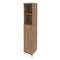First Шкаф высокий узкий правы KSU-1.6 (R) Дуб Табак 401*432*2060