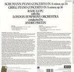 Radu Lupu, London Symphony Orchestra, Andre Previn / Schumann & Grieg Piano Concertos (LP)