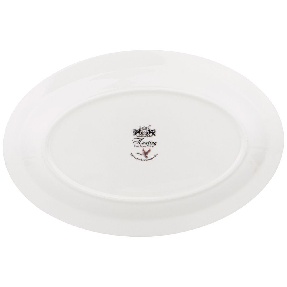 БЛЮДО ОВАЛЬНОЕ LEFARD "ОХОТА" 26,5 СМ (КОР=36ШТ.)