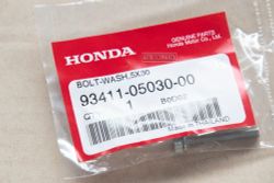 93411-05030-00. BOLT-WASHER, 5X30. HONDA