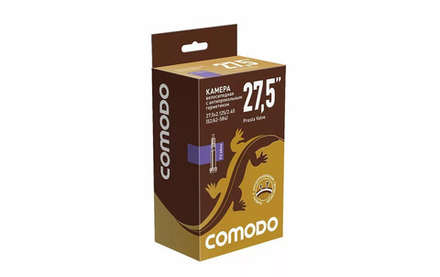 Камера COMODO с антипрокольным герметиком 27.5 x 2.125/2.40 (52/62 - 584) FV48 мм