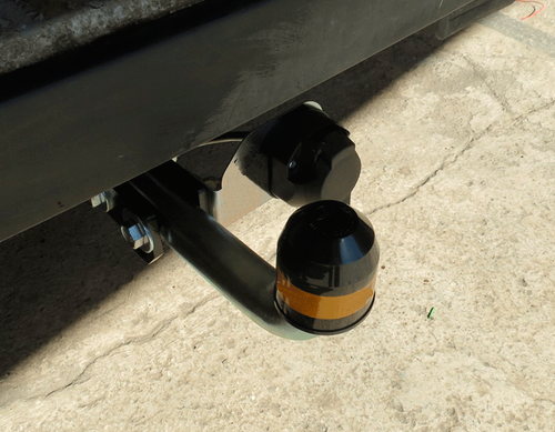 Фаркоп с эл-кой Smart для Lada Niva, 4x4, Niva Legend, Urban с 1977 г. (оцинкованный шар)(паспорт и сертификат в комплекте) L105A.Автостандарт