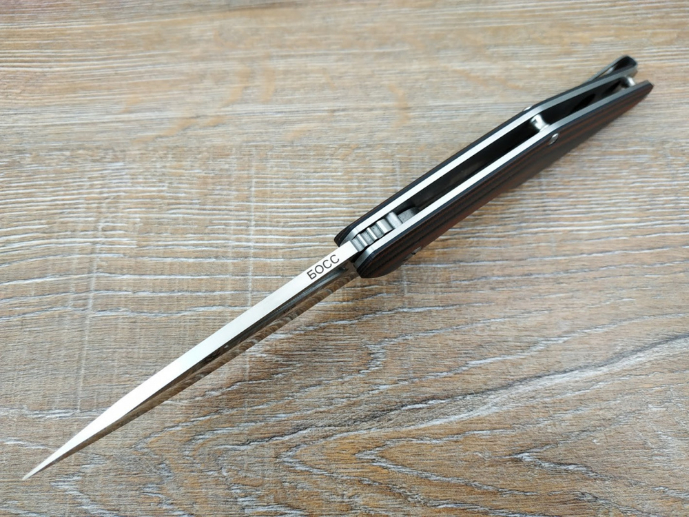 Нож STEELCLAW Босс коричневый