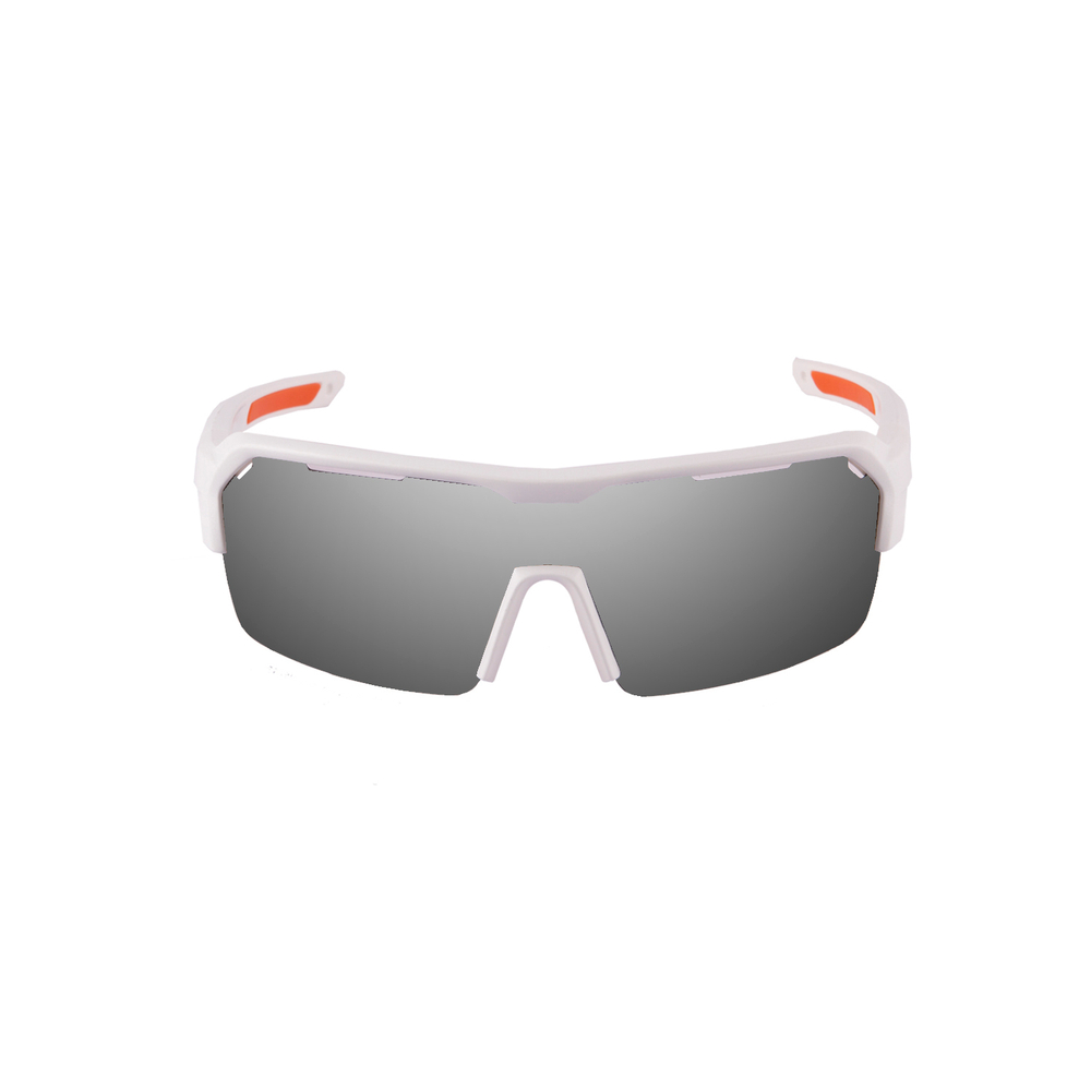 Спортивные очки с диоптриями OCEAN Race Matt White / Revo Grey Polarized lenses