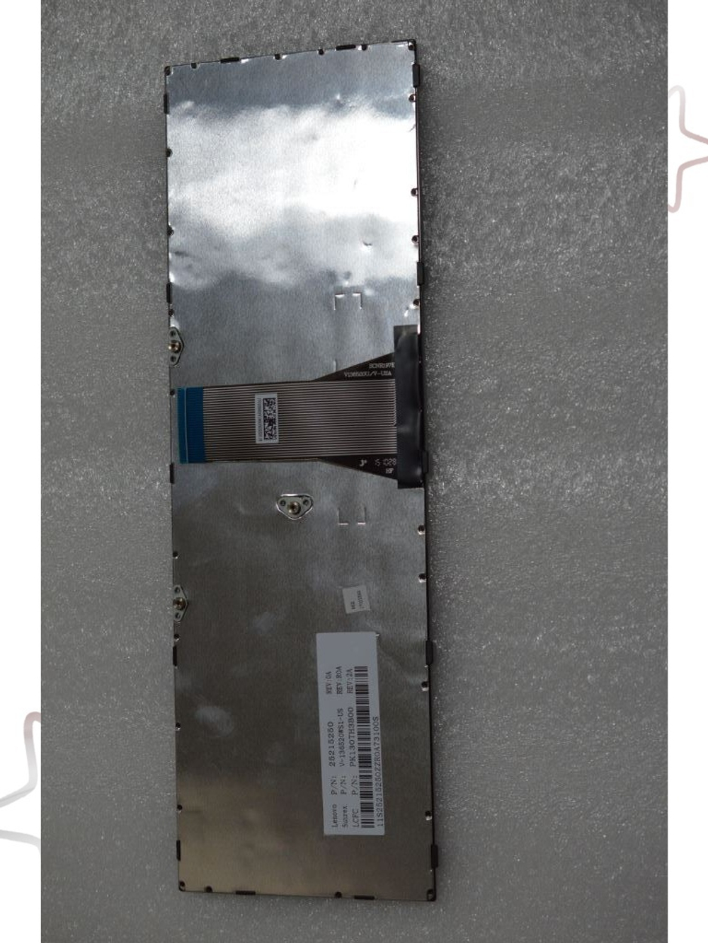 Клавиатура для Ноутбука Lenovo Lenovo500-15ISK раскладка - английская, серая (25215250)