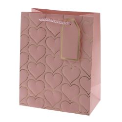 GAEM Пакет подарочный S (бумага 210г/м2, блок 12шт), L18 W10 H23 см, 4в.