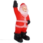 Фигура светодиодная «Дед Мороз» 30*21*57 см, 50 ламп LED, (авторежим), 220V, Белый