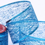 Лента для декорирования «Сказка» 6,3 см, 2,7 м, Сапфир