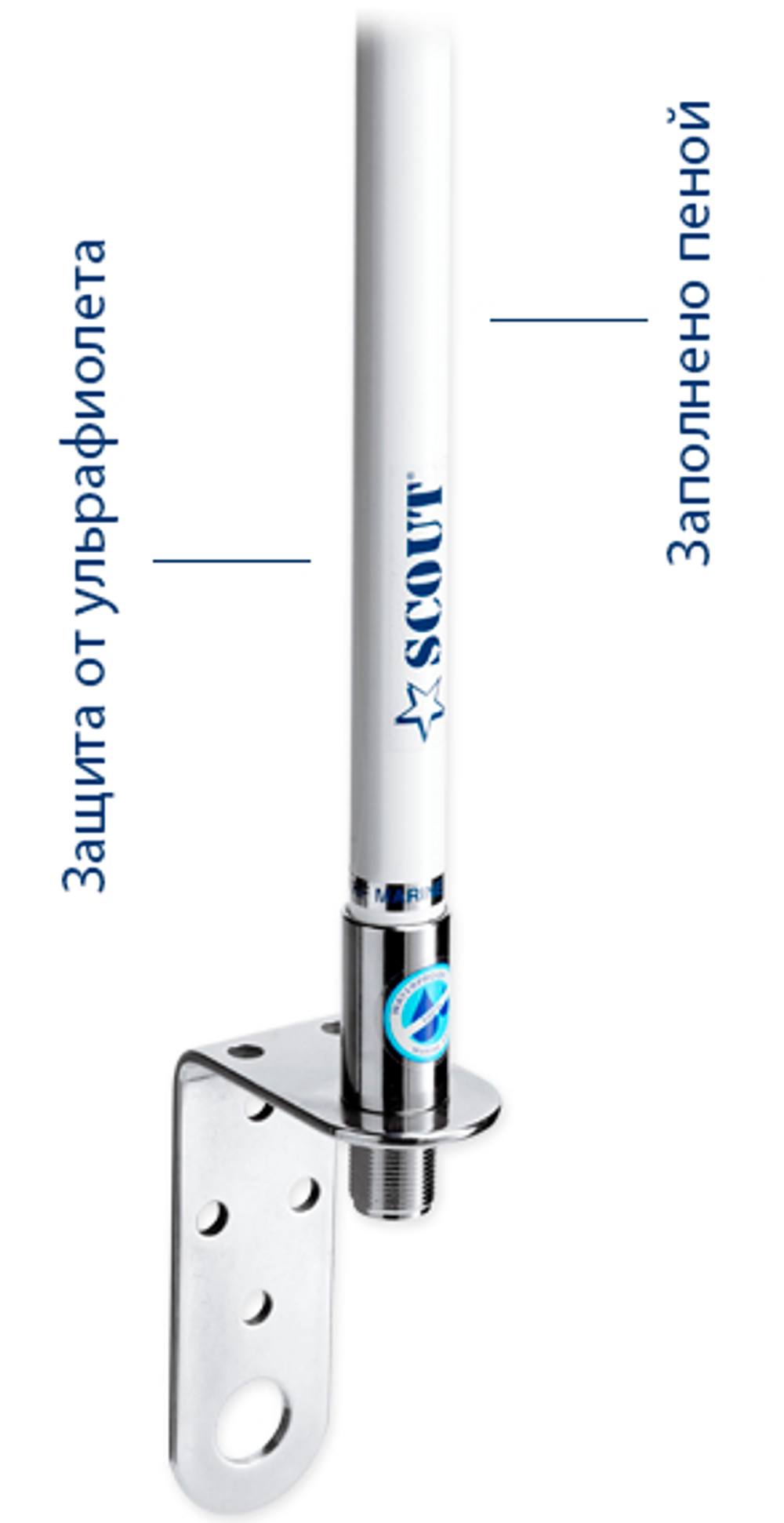 Морская УКВ антенна SCOUT KM-3