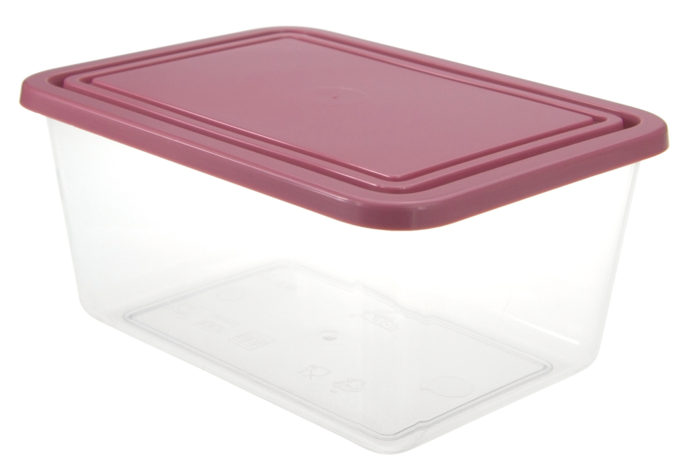 Емкость для продуктов 1,2л прямоугольная М1452