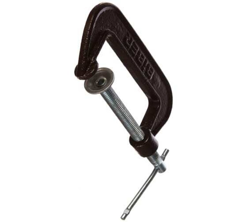 БИБЕР 85852 Струбцина тип G 75мм ---