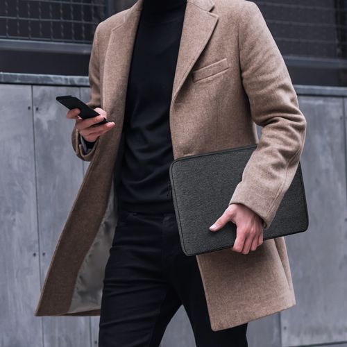 Легкая сумка чехол черного цвета для ноутбука или планшета размером от 15.5 до 16 дюймов, серия LBDA Series