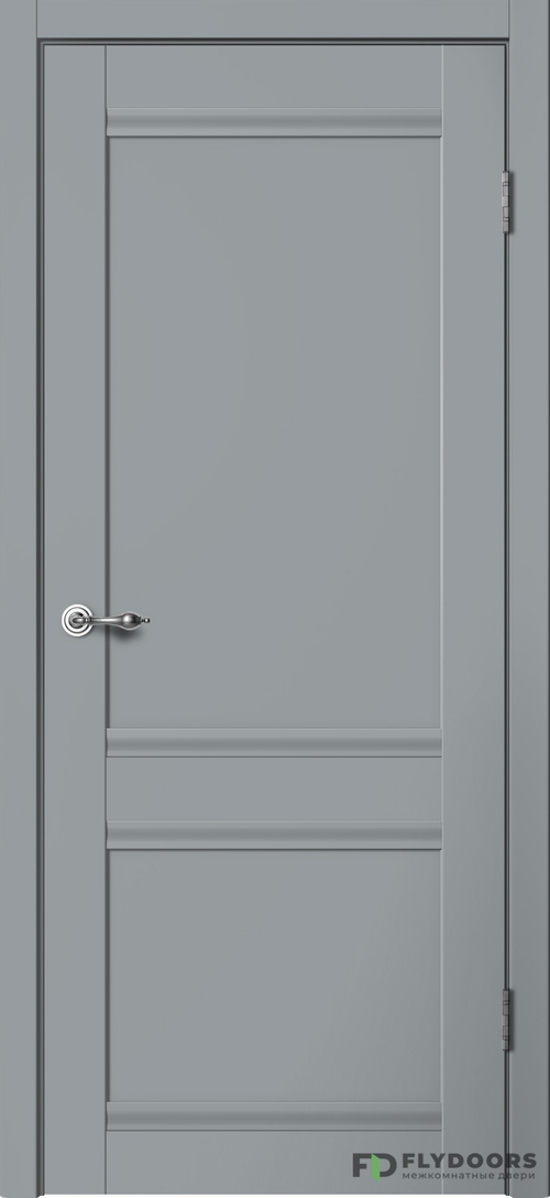 Межкомнатная дверь Classic C01 ПГ Серый эмалит