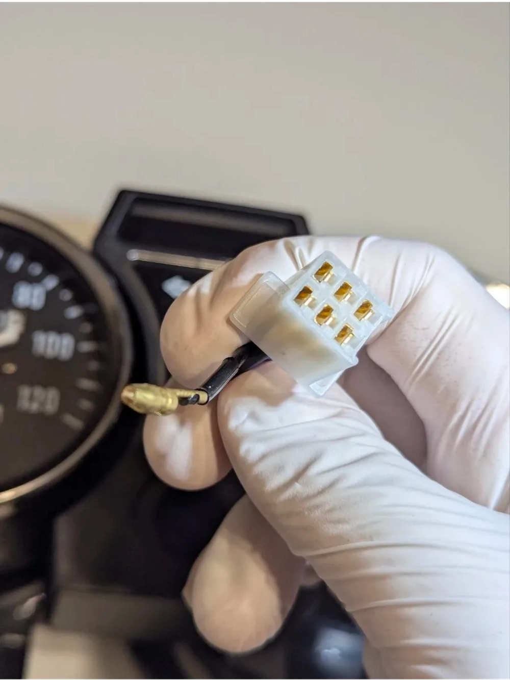 -t Панель приборов в сборе на мопед Alpha, Delta