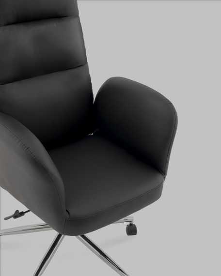 Кресло руководителя TopChairs Solid черный