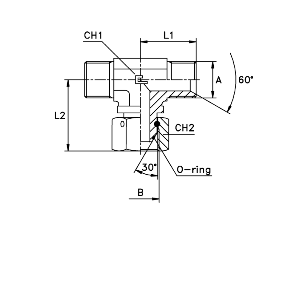 Соединение PFNT BSP 1.1/2"